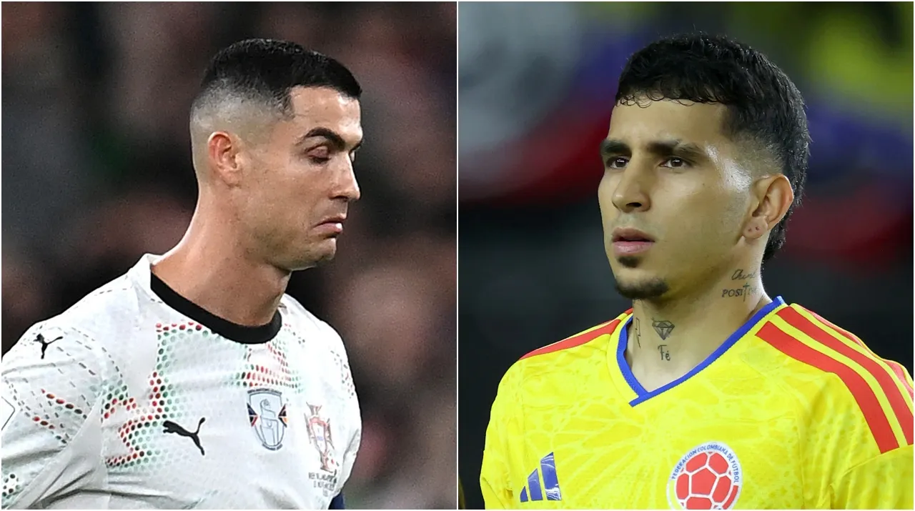 Cristiano y Puerta se van a enfrentar en el Mundial. (Foto: Getty Images)