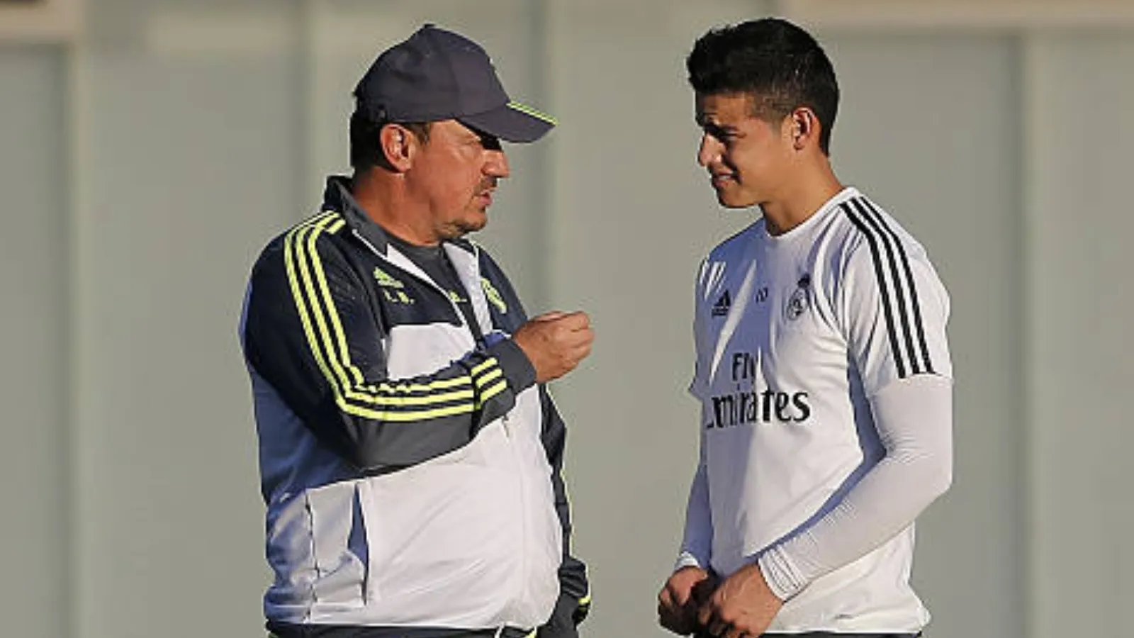 James reveló que nunca se entendió con Rafa Benítez: GETTY