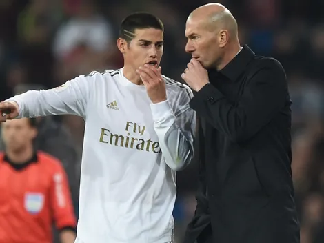 James reveló lo que más le frustraba de Zidane