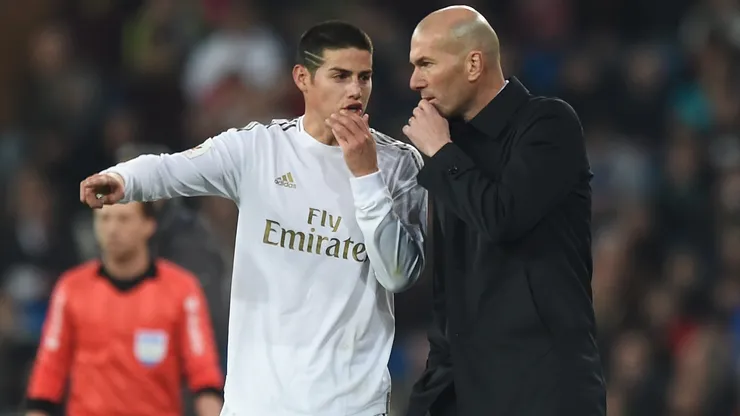 James explicó lo que más le frustraba con Zidane en Real Madrid.