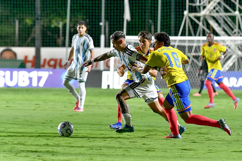 Samuel Martínez – Selección Colombia sub 17. Foto: Getty.