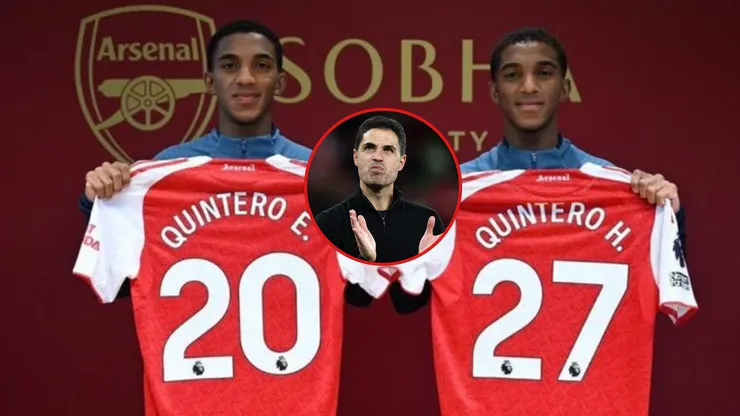 Los hermanos Quintero se quedarían en Arsenal para la siguiente pretemporada
