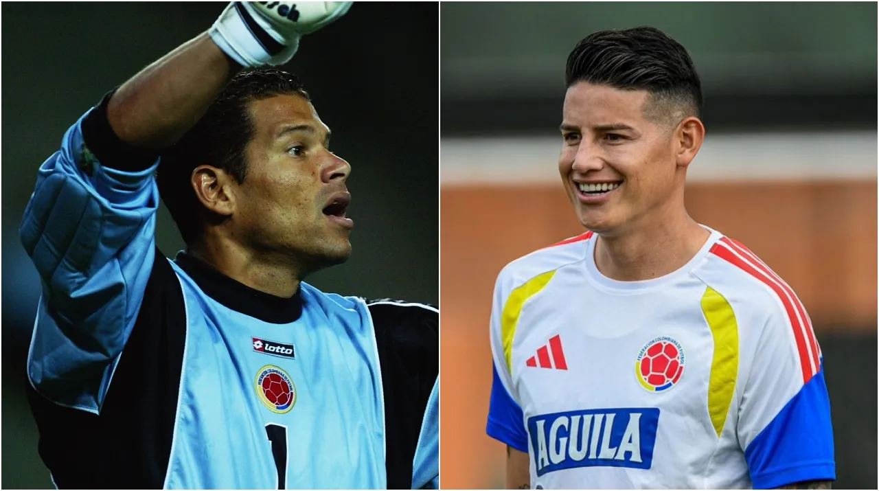 Córdoba habló de James Rodríguez. (Foto: Getty Images y X / @jamesdrodriguez)