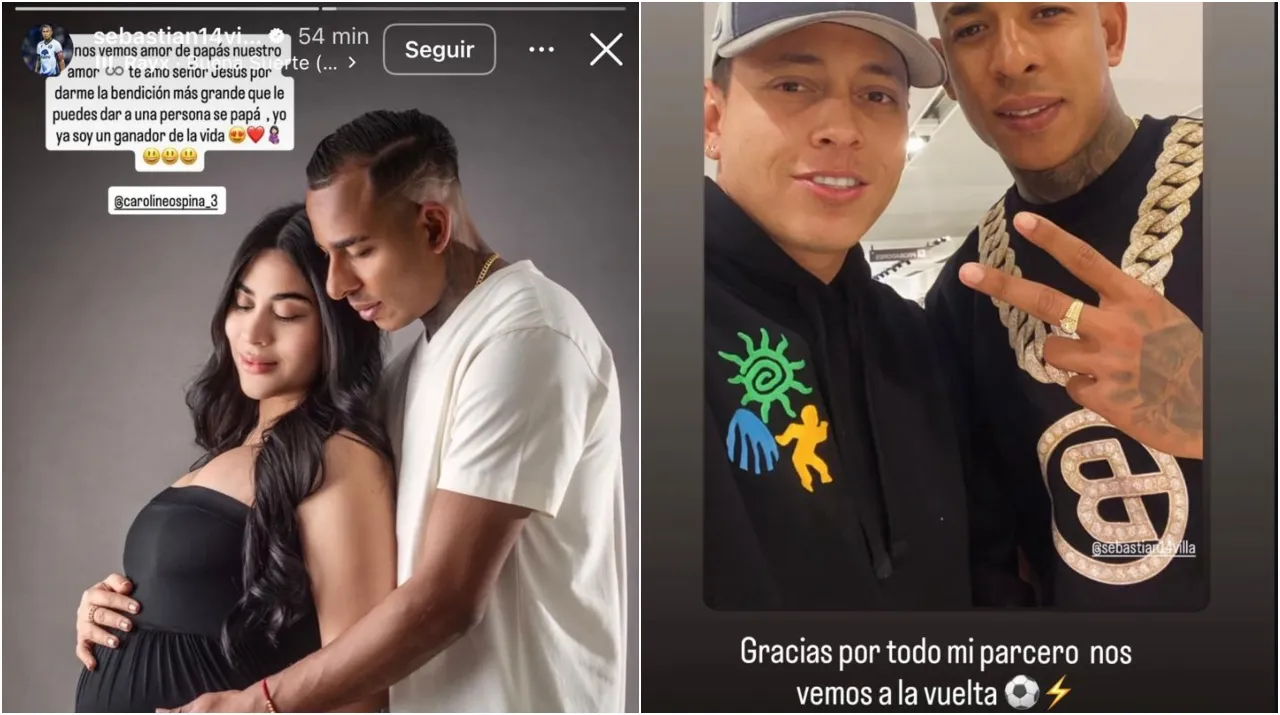Posts de Villa tras quedarse sin Mundial. (Foto: Instagram / @sebastian14villa)