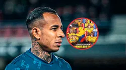 Sebastián Villa sí estaba en Colombia para unirse a la selección.