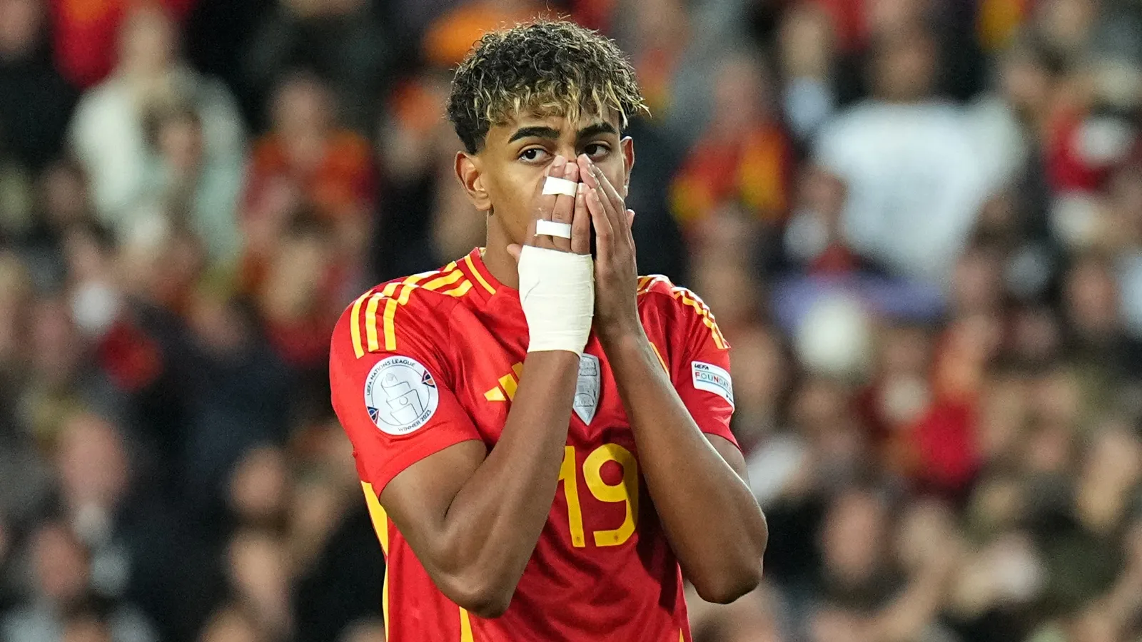 Yamal, una de las grandes dudas de España para el debut: GETTY