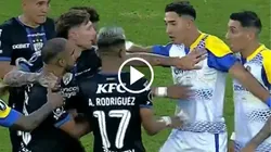 El enojo de Sornoza contra Di María en la Copa Libertadores