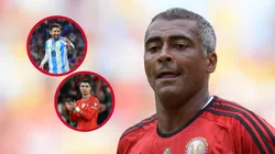 Romario explicó la diferencia entre Messi y CR7.