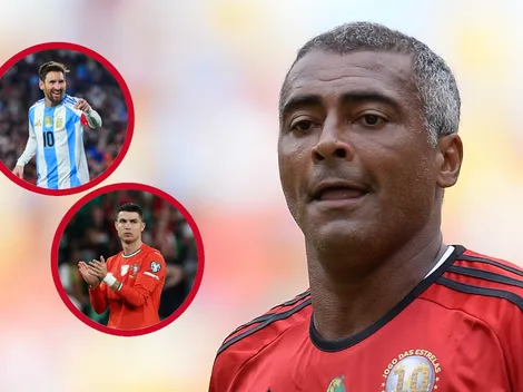 Romario explicó la diferencia entre Messi y CR7