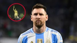 Se baja la estatua de Messi en la India.