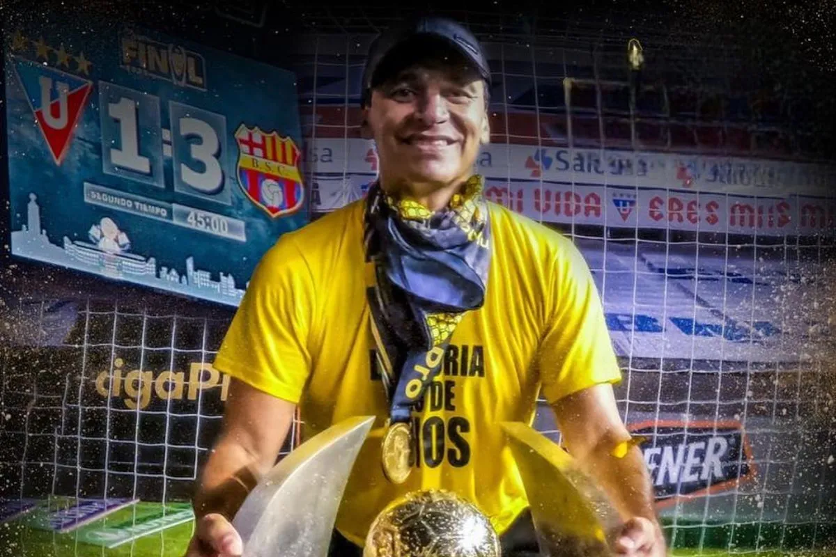 Fabián Bustos – campeón de Ecuador 2026.