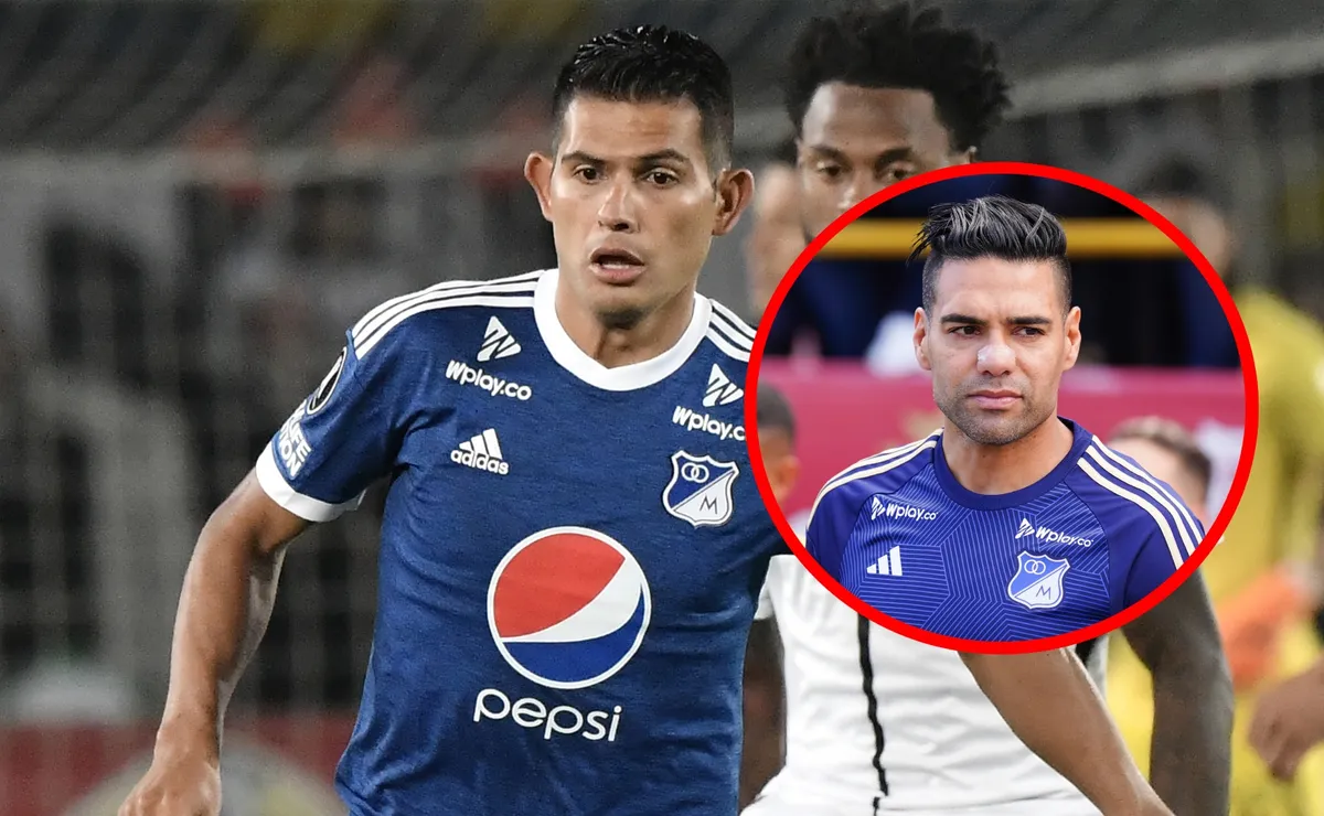 Falcao y Mackalister Silva decidieron su futuro tras este semestre en Millonarios