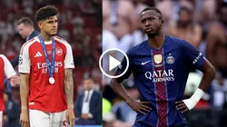 El viral gesto de Hincapié con Pacho tras la final de la Champions League