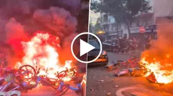 Los festejos en Francia de PSG campeón de la Champions League dejaron un saldo de un muerto, cientos de heridos y más de 400 detenidos.