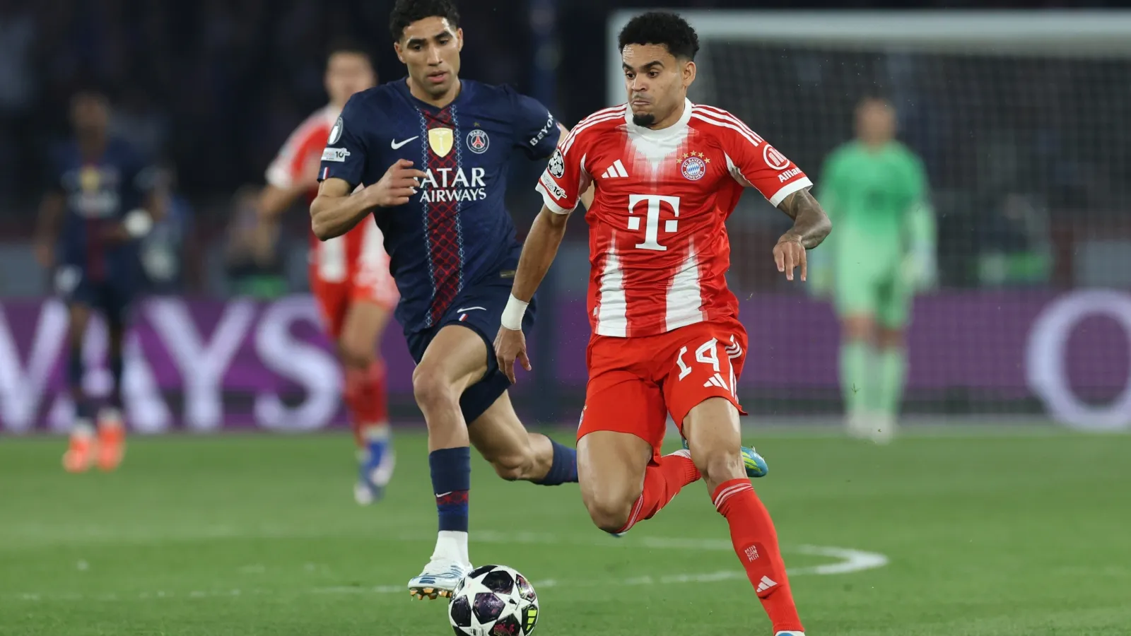 El golazo de Luis Díaz al PSG, tercero mejor de esta Champions: GETTY