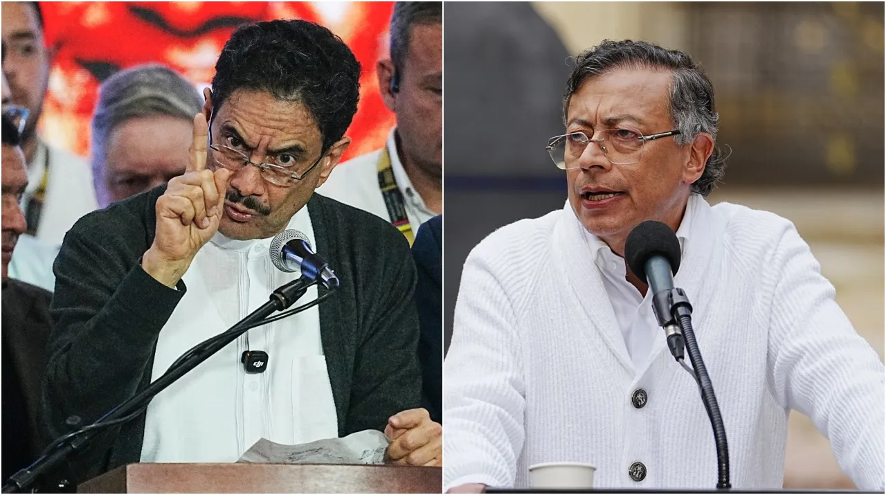 Iván Cepeda y Gustavo Petro. (Foto: Getty Images)