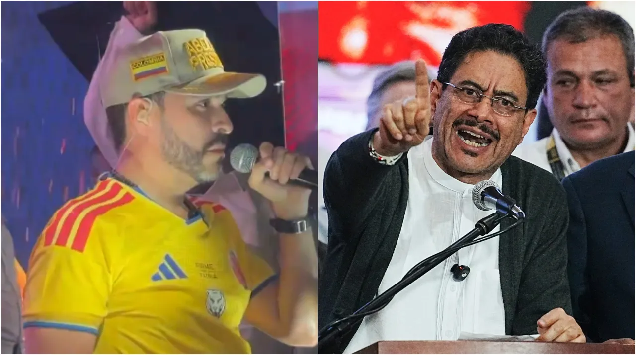 Abelardo de la Espriella e Iván Cepeda. (Foto: X / @ABDELAESPRIELLA y Getty Images)