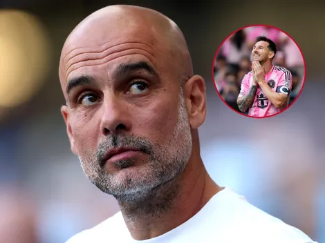 Guardiola rechazó al Inter Miami de Messi