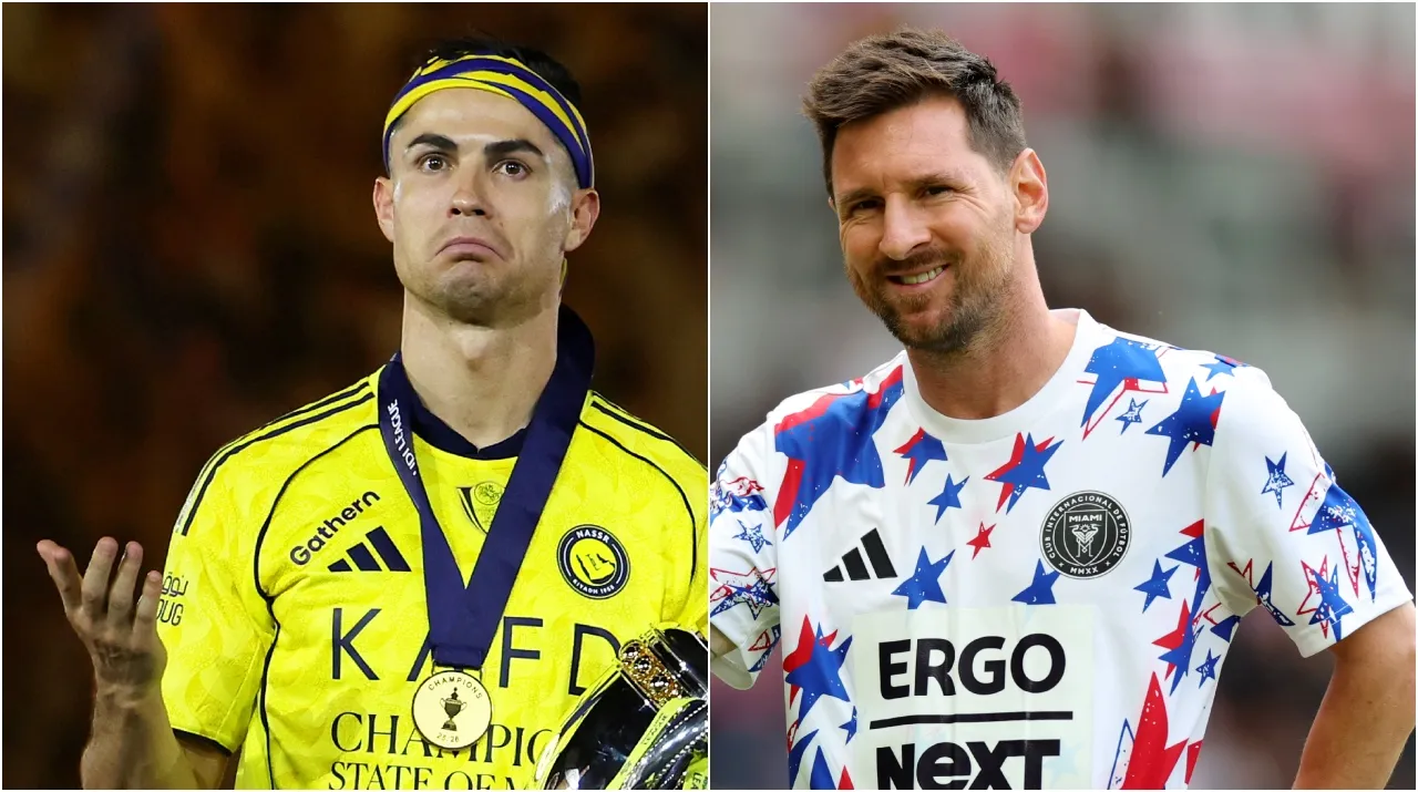 Cristiano Ronaldo y Messi estarán en el Mundial 2026. (Foto: Getty Images)
