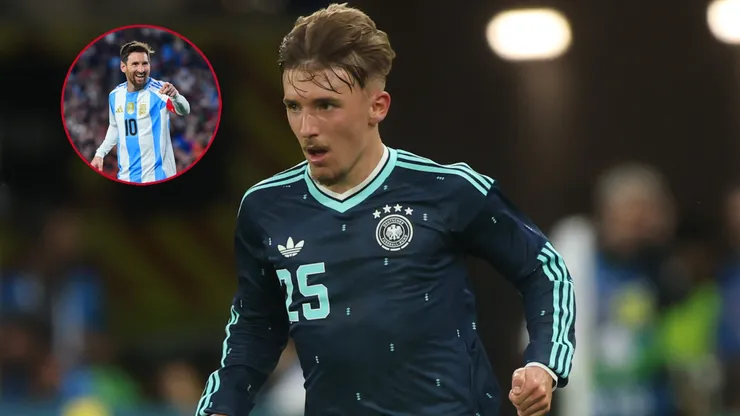 Lennart Karl, la figura de Alemania que tiene a Messi de ídolo.