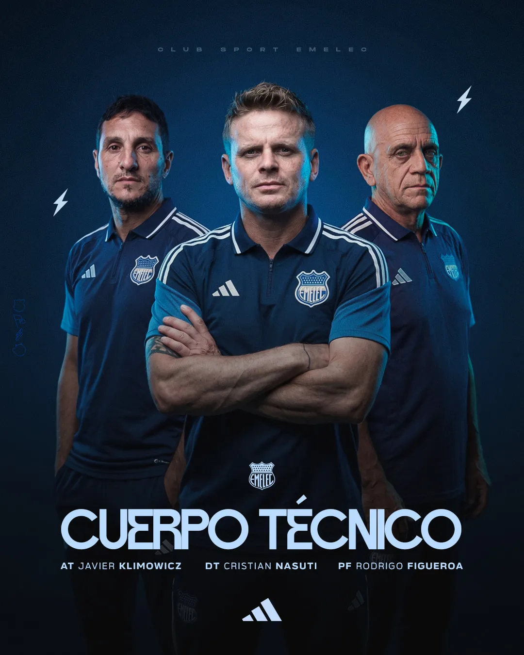Así anunció Emelec a Nasuti como su DT. (Foto: Emelec)