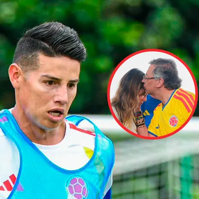 La decisión de Colombia con James tras el desplante a Antonella Petro