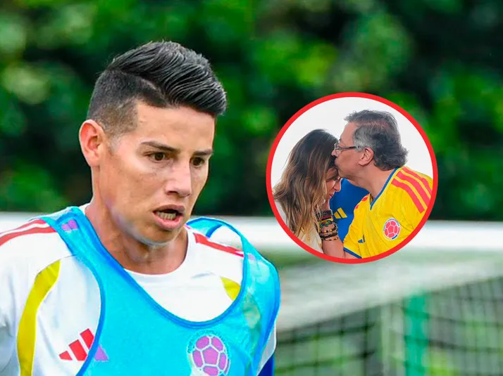 La primera decisión de la Selección Colombia con James tras el desplante a la hija de Gustavo Petro - Bolavip