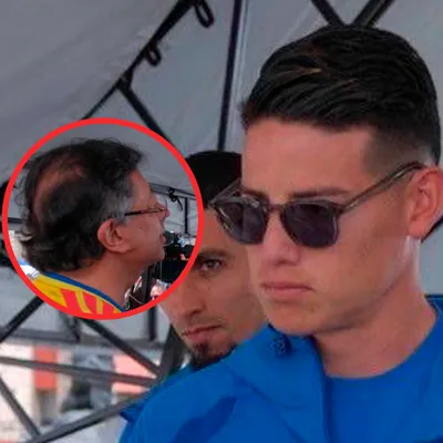 James Rodríguez gana tres veces más de lo que cobra Gustavo Petro