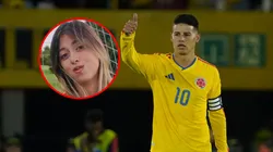 Antonella Petro le dedicó un video a James Rodríguez.