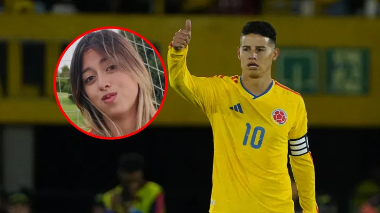 Antonella Petro le dedicó un video a James Rodríguez.