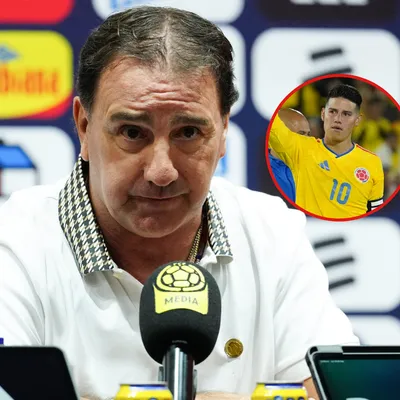 Néstor Lorenzo, DT de la Selección Colombia, liquidó la polémica de James y Petro con 3 palabras