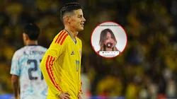 El mensaje de James a Antonella Petro