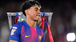 Lamine Yamal, atacante de FC Barcelona.
