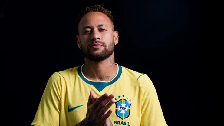 Neymar Jr., delantero de Brasil.
