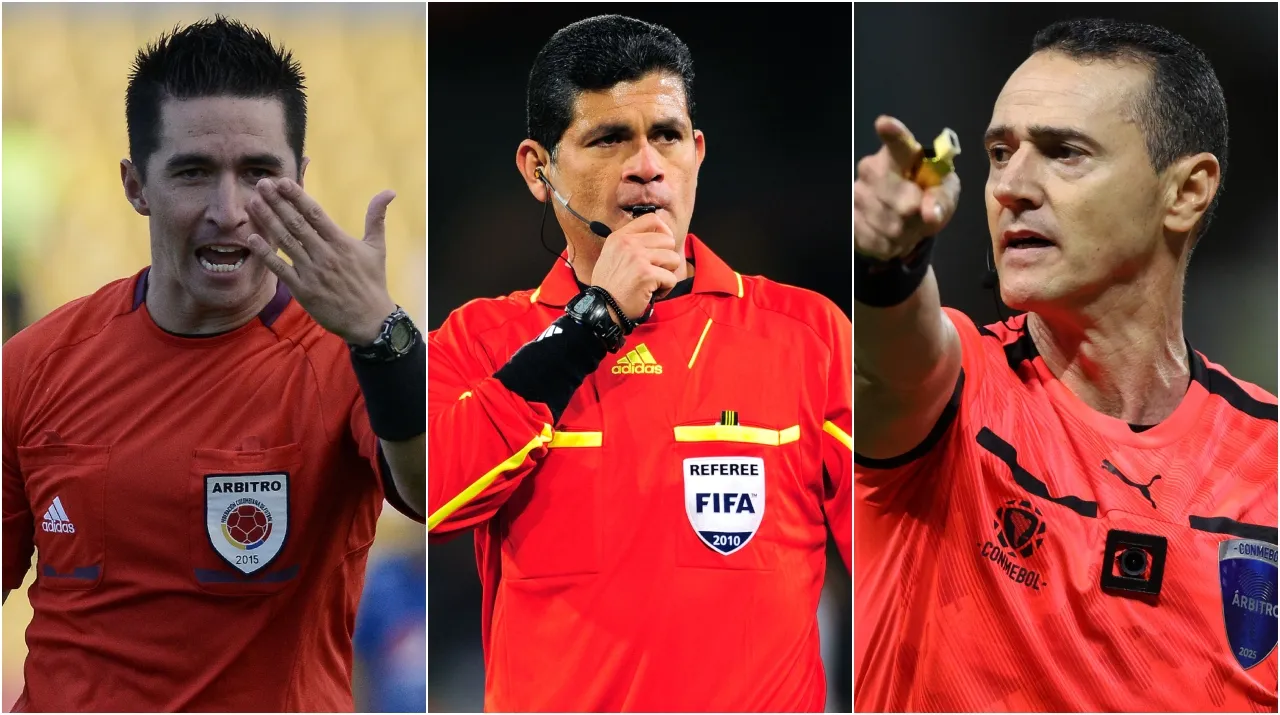 Harold Perilla, Óscar Julián Ruiz y Wilmar Roldán. (Foto: Vizzor y Getty Images)