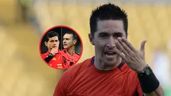 Óscar Julián Ruiz, Wilmar Roldán y Harold Perilla.