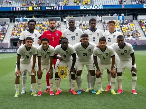 Ecuador goleó a Guatemala pero los hinchas criticaron a estos jugadores: “No debe estar ni un minuto”