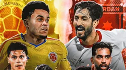 Colombia vs. Jordania.