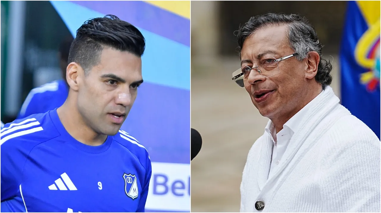 Falcao fue mencionado por Petro en X. (Foto: Vizzor y Getty Images)