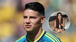 James Rodríguez y Juana Valentina.