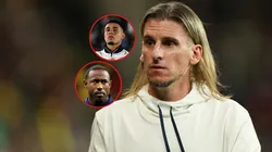 Beccacece aclara si se lesionaron o no Kendry Páez y John Yeboah