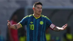 James Rodríguez, volante de Colombia.
