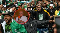 Juan José Peláez fue agredido en el estadio Atanasio Girardot.