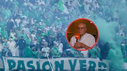 Juan José Peláez fue agredido en la final de la Liga Colombiana.