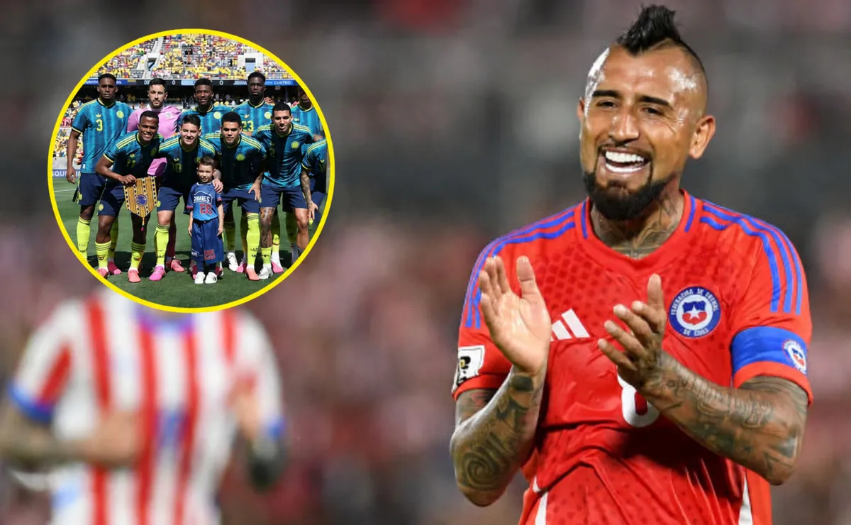 Arturo Vidal incluye 3 cracks de Colombia en su once ideal de Sudamérica para el Mundial 2026