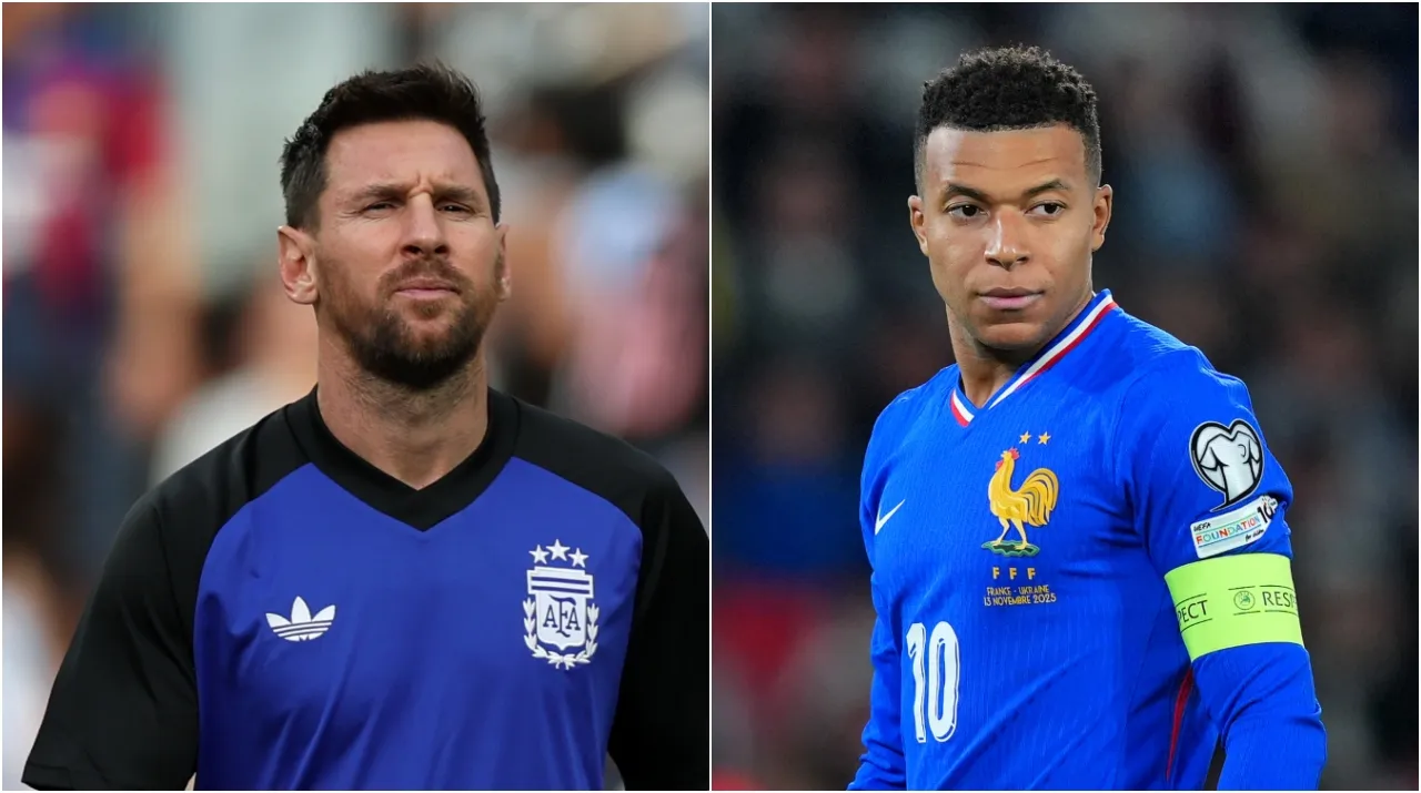 Messi y Mbappé estarán en el Mundial 2026. (Foto: Getty Images)