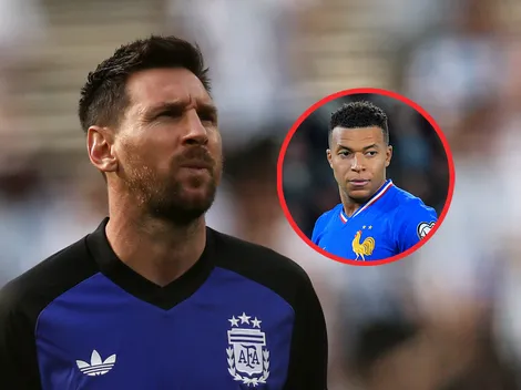 Messi y una publicación luego de que Mbappé lo pusiera por detrás de Pelé