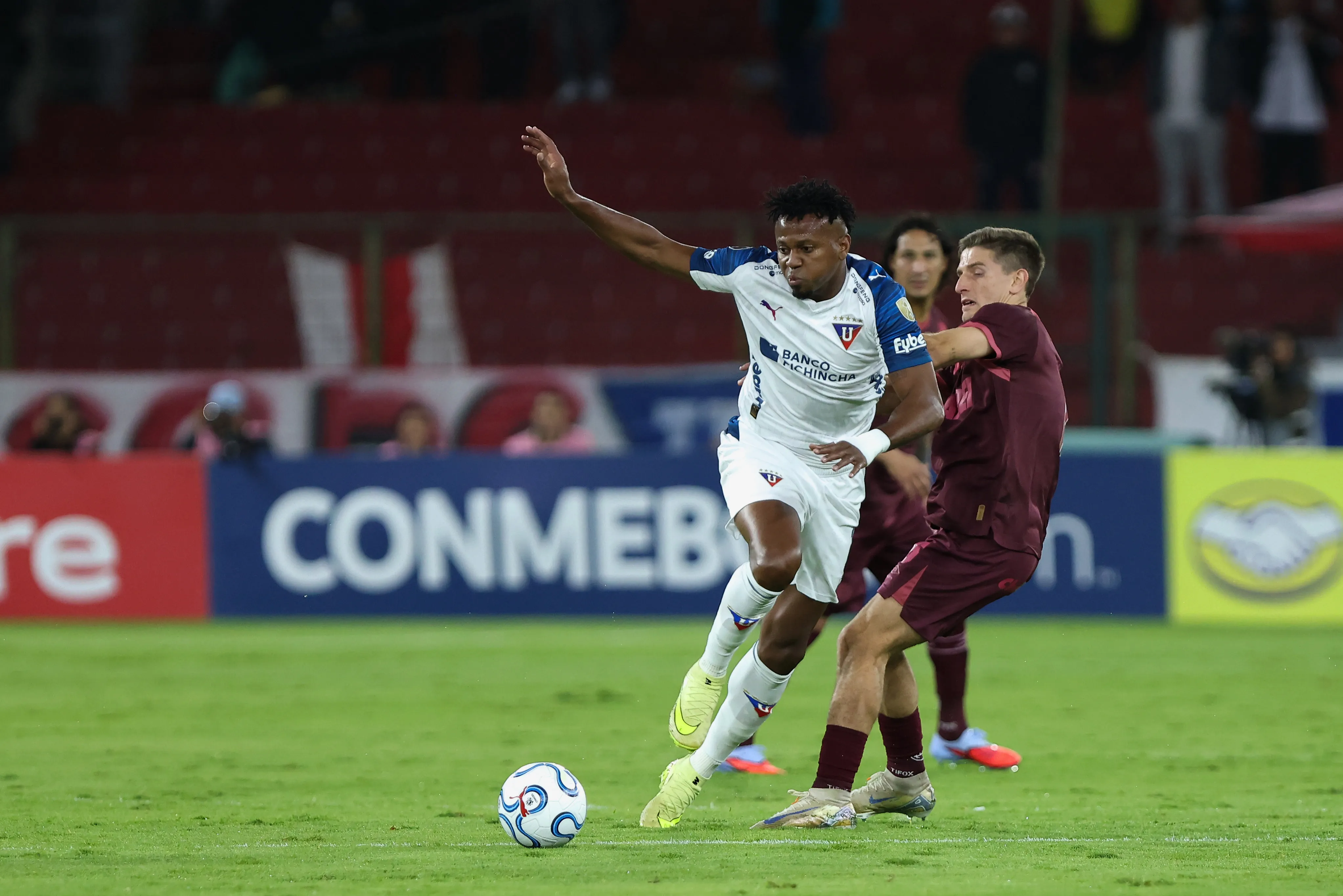 Michael Estrada lleva tres años en Liga de Quito.