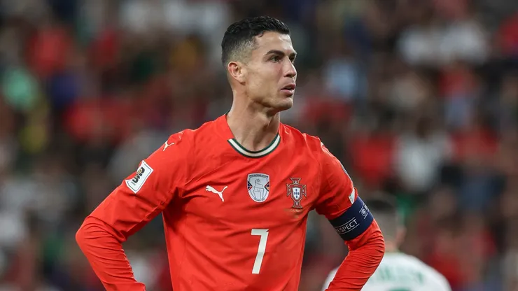 Cristiano Ronaldo, en su momento más bajo desde 2023 con Portugal.