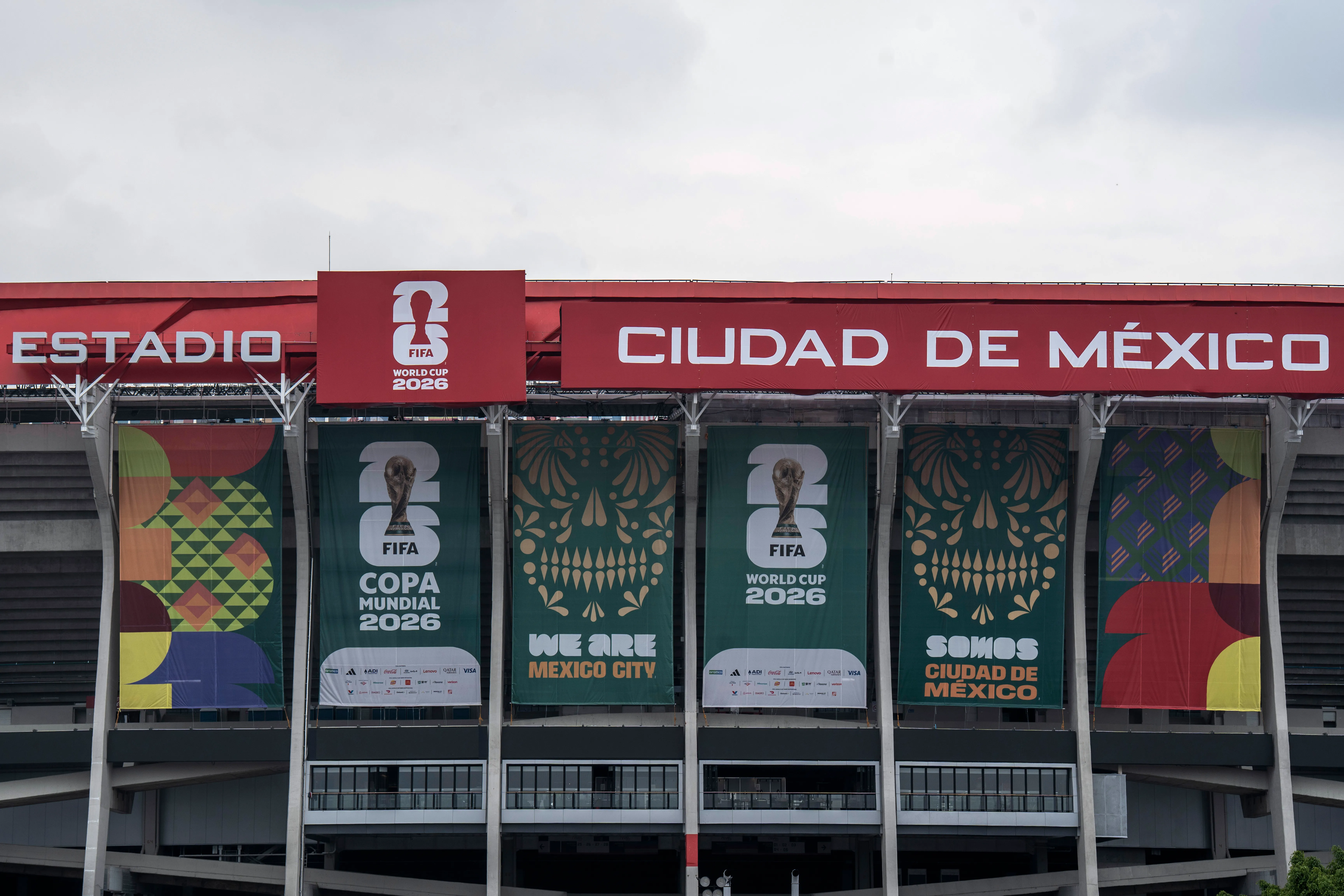 El Azteca, listo para el debut de la Tricolor. Será el tercer Mundial que se dispute en ese país: 1970, 1986 y 2026. (Foto: Getty)
